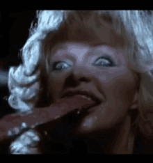 Don’t Mind Her, She Just Figured Out She Can’t Do Tongue Twisters. GIF - Ghoulies Tongue Horror GIFs