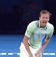 Daniil Medvedev Scream GIF - Daniil Medvedev Scream Tennis GIFs