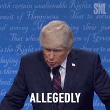 Allegedly Donald Trump GIF - Allegedly Donald Trump Alec Baldwin GIFs