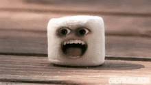 Marshmallow Scream GIF - Marshmallow Scream GIFs