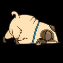 Sleeping Cartoon Dog GIFs | Tenor
