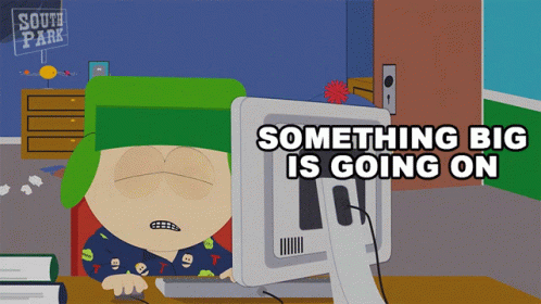 Something Big Is Going On Kyle Broflovski GIF - Something Big Is Going On  Kyle Broflovski South Park - Discover & Share GIFs