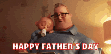 Fathers Day Happy Fathers Day GIF - Fathers Day Happy Fathers Day The Incredibles2 GIFs
