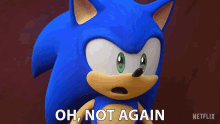 Oh Not Again Sonic The Hedgehog GIF - Oh Not Again Sonic The Hedgehog Sonic Prime GIFs