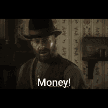 Money Red Dead Redemption GIF - Money Red Dead Redemption Video Game GIFs