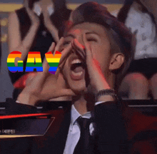 Namjoon Yelling Gay GIF - Namjoon Yelling Gay Namjoon Gay GIFs