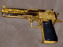 gold gun