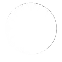 a white circle on a white background with a few lines on it