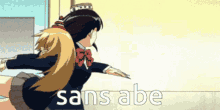 Sans Abe Anime GIF - Sans Abe Anime GIFs