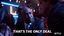Thats The Only Deal Amenadiel GIF - Thats The Only Deal Amenadiel Db Woodside GIFs
