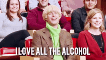 Andy Samberg I Love All The Alcohol GIF