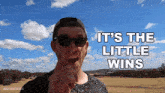 It'S The Little Wins That Get You The Big Win Scott Gaunson GIF - It'S The Little Wins That Get You The Big Win Scott Gaunson How Ridiculous GIFs