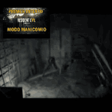 Modo Manicomio Resident Evil GIF - Modo Manicomio Resident Evil Horror GIFs
