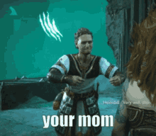 Heimdall God Of War Ragnarok GIF - Heimdall God Of War Ragnarok Your Mom GIFs