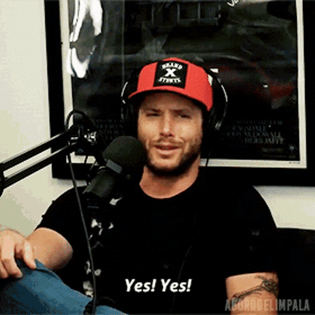 Jensen Ackles Yes GIF Jensen Ackles Yes Aborddelimpala Discover