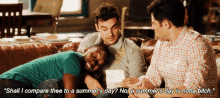 Nick Miller Summers Day GIF - Nick Miller Summers Day New Girl GIFs
