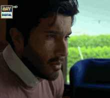 a close up of a man 's face with the words ary digital on the bottom right