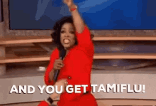Oprah Tamiflu GIF - Oprah Tamiflu And You Get GIFs
