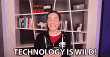 Technology Is Wild Hyped GIF - Technology Is Wild Hyped Excited GIFs