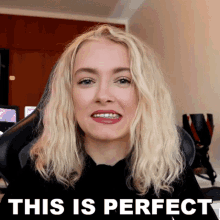 This Is Perfect Mimi GIF - This Is Perfect Mimi Michaela Lintrup GIFs
