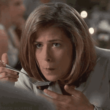 Maura Tierney What GIF - Maura Tierney What Excuse Me GIFs