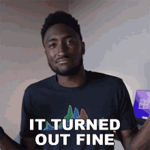 It Turned Out Fine Marques Brownlee GIF - It Turned Out Fine Marques Brownlee It Went Well GIFs