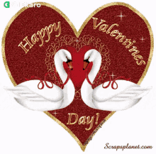 Happy Valentines Day Gifkaro GIF - Happy Valentines Day Gifkaro Happy Hearts Day GIFs
