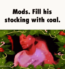 Mods Fill His Stocking With Coal Sapphyrre GIF - Mods Fill His Stocking With Coal Sapphyrre Mods GIFs