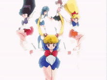 Sailor Moon Girl Power GIF - Sailor Moon Girl Power Squad GIFs