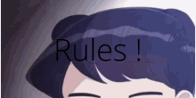 Komi Rules GIF - Komi Rules Discord GIFs