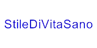 a white background with blue letters that say stiledivitasano