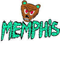 Memphis Memphis Grizzlies Sticker