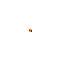 a cartoon of a ghost with a red scarf around its mouth
