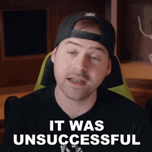 It Was Unsuccessful Jared Dines GIF - It Was Unsuccessful Jared Dines It Did Not Work GIFs