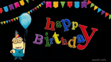 Happy Birthday Minions GIF - Happy Birthday Minions Minion GIFs
