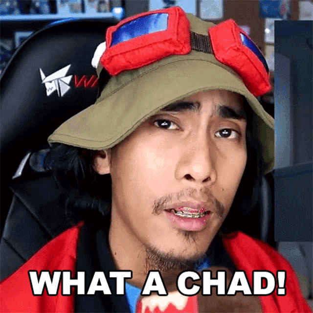 Chad meme' Baseball Cap