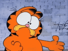 Garfield On The Town Waving Hand GIF - Garfield On The Town Waving Hand GIFs