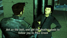 Gtagif Gta One Liners GIF - Gtagif Gta One Liners Act As The Bait And Get The Death Squads To Follow You To Pike Creek GIFs