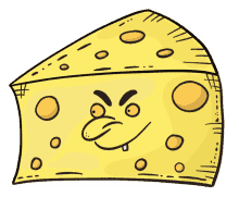 cheese curious doodle food cartoon