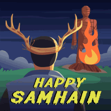 Samhain Holiday Happy Samhain GIF - Samhain Holiday Happy Samhain Blessed Samhain GIFs