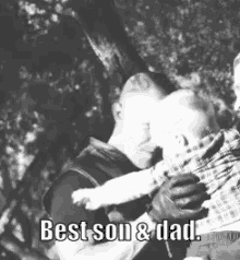 Best Son & Dad GIF - Best Son Best Dad Dad And Son GIFs