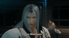 To Nibelheim To Nibelheim Sephiroth GIF - To Nibelheim Nibelheim To Nibelheim Sephiroth GIFs