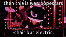 Popestars Chair But Electric GIF - Popestars Chair But Electric Persona5 GIFs