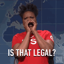 Is That Legal Weekend Update GIF - Is That Legal Weekend Update Saturday Night Live GIFs