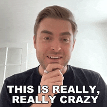 This Is Really Really Crazy Lewis Jackson GIF - This Is Really Really Crazy Lewis Jackson It'S Absolutely Insane GIFs