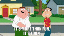 Family Guy Peter Griffin GIF - Family Guy Peter Griffin Its More Than Fun GIFs