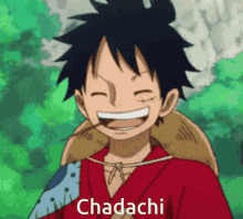 One Piece Luffy GIF - One Piece Luffy Chadachi GIFs