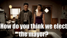Corner Gas Hank Yarbo GIF - Corner Gas Hank Yarbo How Do You Think We Elect The Mayor GIFs