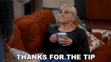 Thanks For The Tip Christy GIF - Thanks For The Tip Christy Anna Faris GIFs