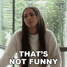 Thats Not Funny Vanessa King GIF - Thats Not Funny Vanessa King Games People Play GIFs
